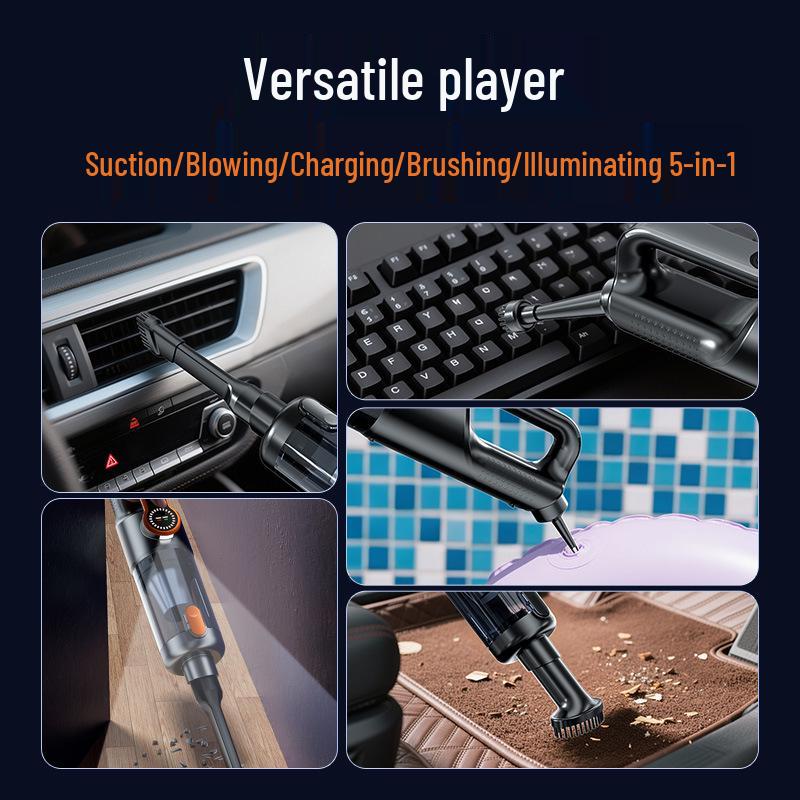 Powerful Cordless Handheld Vacuum Cleaner - 17000Pa High Suction Portable for Home Use