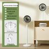 7-Inch Portable Wireless Telescopic Charging Fan with Silent Night Light, USB, Long Battery Life, Strong Wind, Desktop-Friendly