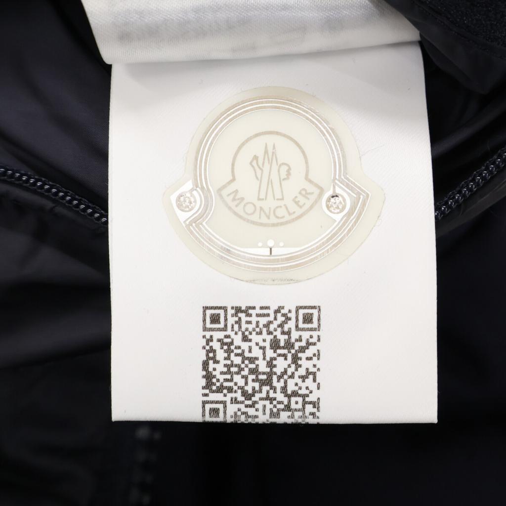 Moncler MONTGENEVRE Montgenevre Wool Down Jacket 0 NavyUsed