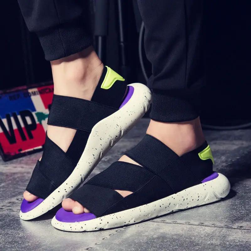 Fashion With Platform Male Shoe Heightening Height Expensives Color Summer Sale New Design 2025 Daily Use Big Size Luxury H Men's Sandal