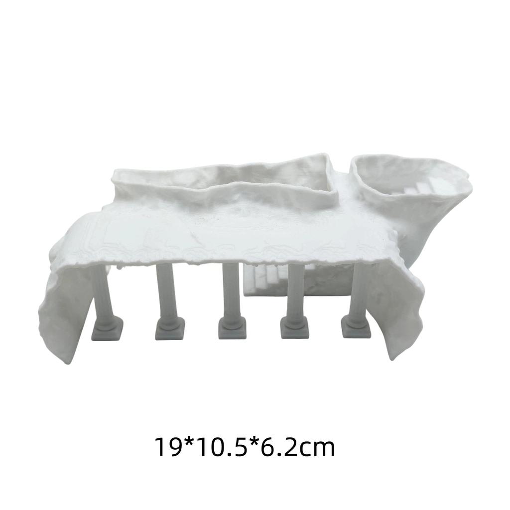 Fish Tank Underground Cave For Fish Shrimp Reptile Shelter Hiding Houses 3D Printing Tunnel Cave Landscaping Aqaurium Decoration