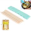 Watch Parts Movement Cleaning Clay Green Rubber Putty Cleaner with Wooden Stick for Watchmakers Accessories Watch Repair Tool