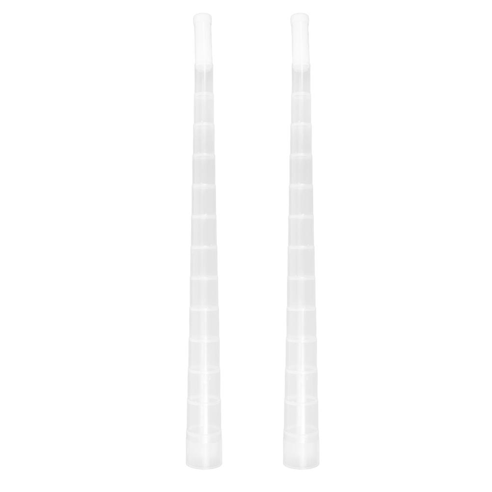 2 Pcs Umbrella Cover Straight Handle Umbrella Holder Non Drip Telescopic Foldable Portable Plastic Automatic Open Umbrella Rack