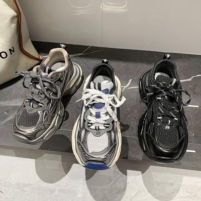 Paarschuhe, Damen Neue Freizeitschuhe mit dicker Sohle, Sportschuhe, Laufschuhe, Herrenschuhe