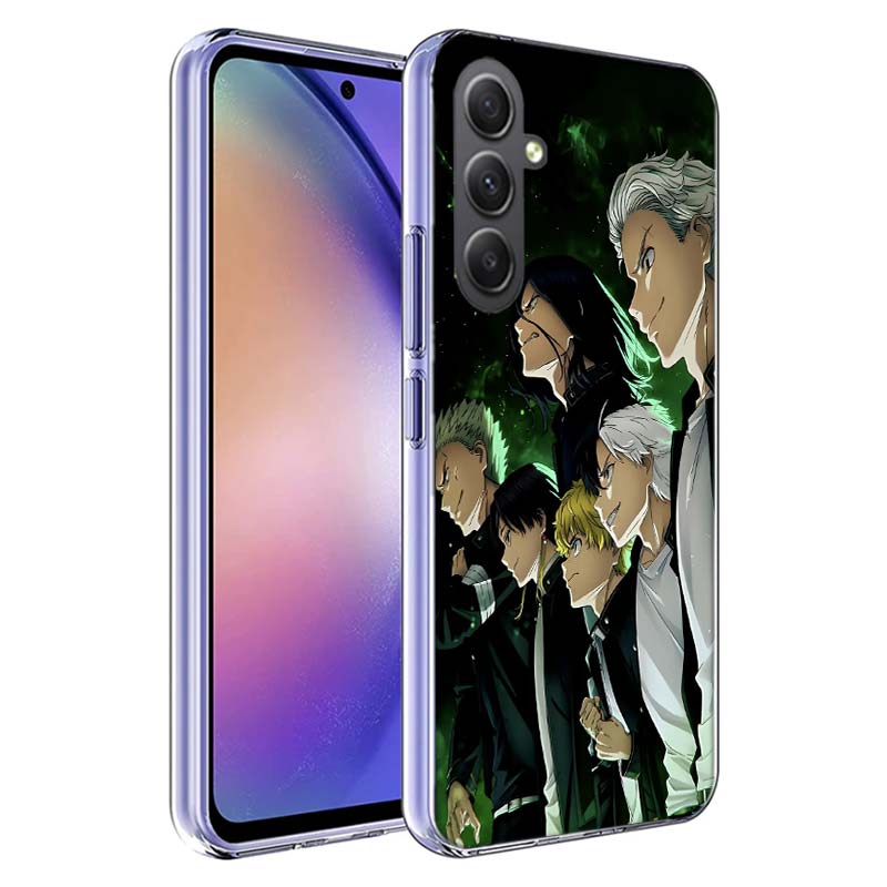 Anime Wind Breaker Sakura Phone Case for Samsung A17 A37 A57 A07 A16 A26 A36 A56 A06 A02S A12 A22 A32 A52S A04S A14 A24 A34 A54