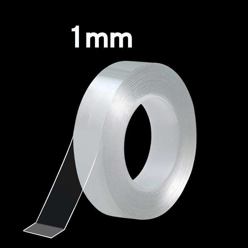 Nano Tape Super Strong Double-Sided Adhesive Tape Transparent Reusable Waterproof Tapes Heat Resistance Bathroom Home Decoration