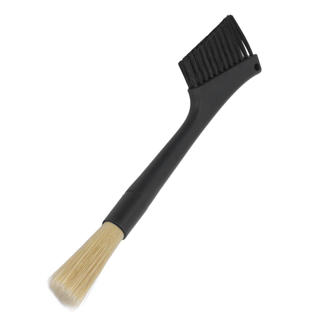 Kaffeemaschinen-Reinigungsbürste Doppelkopf Abnehmbare Kaffeemühlenbürste für Zuhause Küche Bar