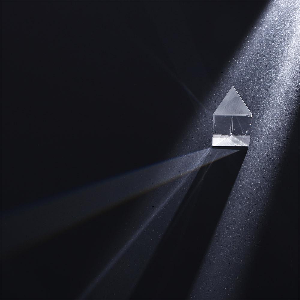 Triangular Prism Physics Stem Science Toys Glass Reflecting Rainbow Prisma Triangular Color Prism