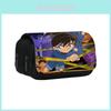 Geantă de papetărie Detective Conan din nailon, cu compartimente multiple și design spațios, pentru adolescenți