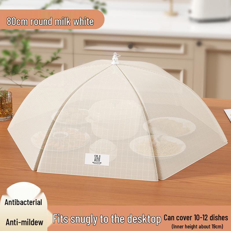 Foldable Antibacterial Dustproof Fly Net Food Cover