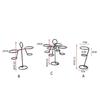 Black Iron Ice Cream Holder Cupcake Cones Stand Ice Cream Cone Support Bracket Simple Storage Rack Easy To Clean