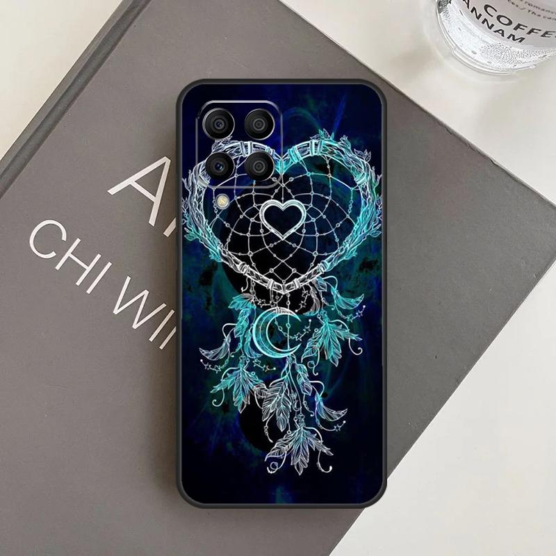 Retro Feather Dreamcatcher Case For Samsung Galaxy M15 M35 M55 M56 M36 M16 M06 M31 M13 M33 M53 M12 M32 M52 M14 M34 M54