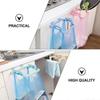 4 Piece Cabinet Door Garbage Bag Holder,Hanging Kitchen Trash Rack Garbage Bag Holder Storage Shelf Garbage Bag Holder Rack,for Hanging Trash Can