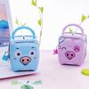 Blech Sparschwein Schwein Form Handheld Sparschwein Geld Sparbox für Schülerpreis