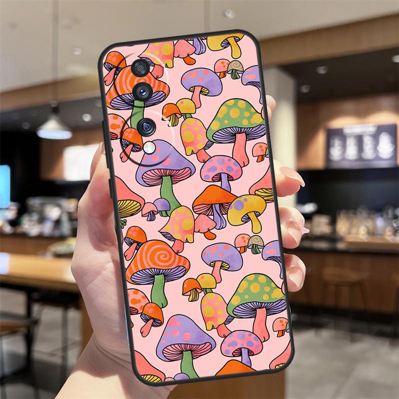 retro Groovy hippie boho rainbow Case For Honor Magic 8 6 7 Pro Honor 400 200 70 90 Lite X8b X8c X9a X9b X9c X9d Win RT Cover