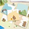 Cute Capybara Pencil Case for Boy Girl Large Storage Pencil Box School Accessories