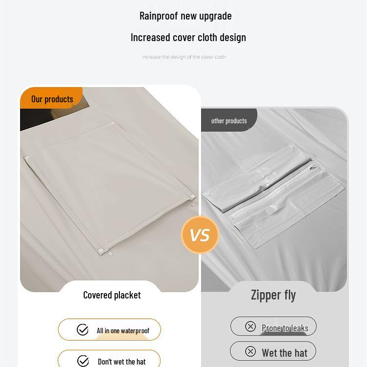 Women's Electric Car Rain Cover - Long, Full Body, Storm-Proof, One-Piece Thickened and Enlarged Poncho.