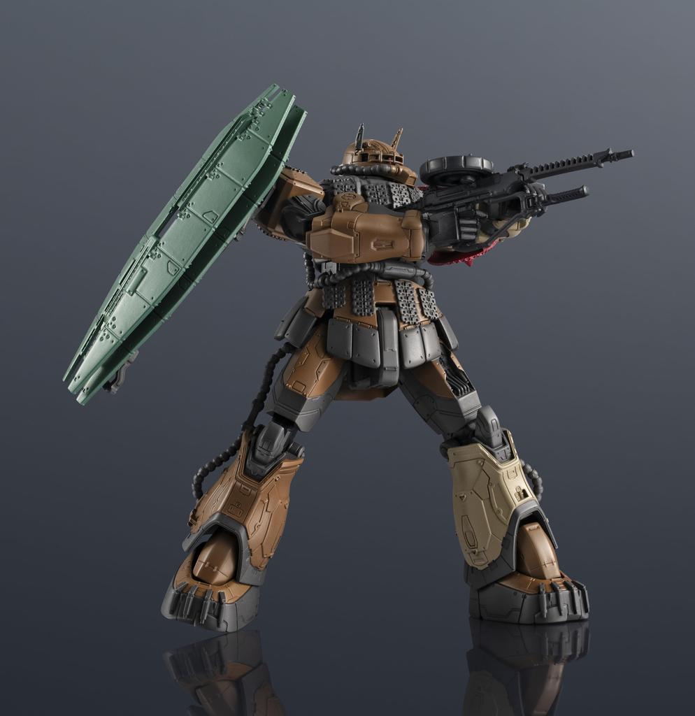 Mobilní oblek TAMASHII NATIONS GUNDAM UNIVERSE Gundam Requiem of Vengeance ZAKUII Solari 150mm malovaná pohyblivá figurka (Neidentifikovaný typ) Cca.