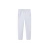 Anta Pure Color Mid Waist Dynamic Straight Casual Pants Women bottoms Cloud-Gray 162427324-2