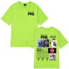 French Rapper PNL Tshirts Le Monde Chico Album Print Tshirt Unisex Women Hip Hop Fashion Cotton Short Sleeve T Shirts Streetwear