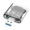 M2 SSD-Gehäuse M.2 auf USB 3.0 Gen 1 5Gbps Hochgeschwindigkeits-SSD-Gehäuse für SATA M.2 NGFF SSD 2242 2260 2280 Kartenadapter