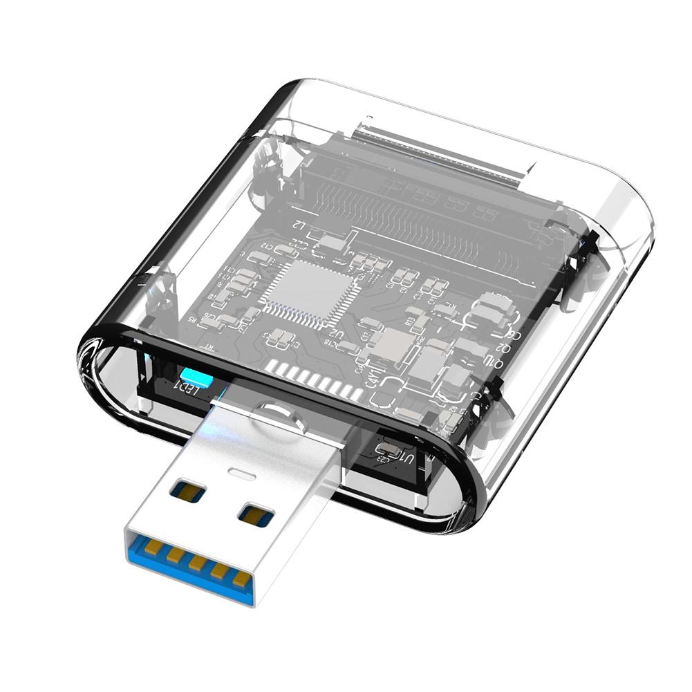 

M2 SSD Case M.2 to USB 3.0 Gen 1 5Gbps High-speed SSD Enclosure for SATA M.2 NGFF SSD 2242 2260 2280 Card Adapter