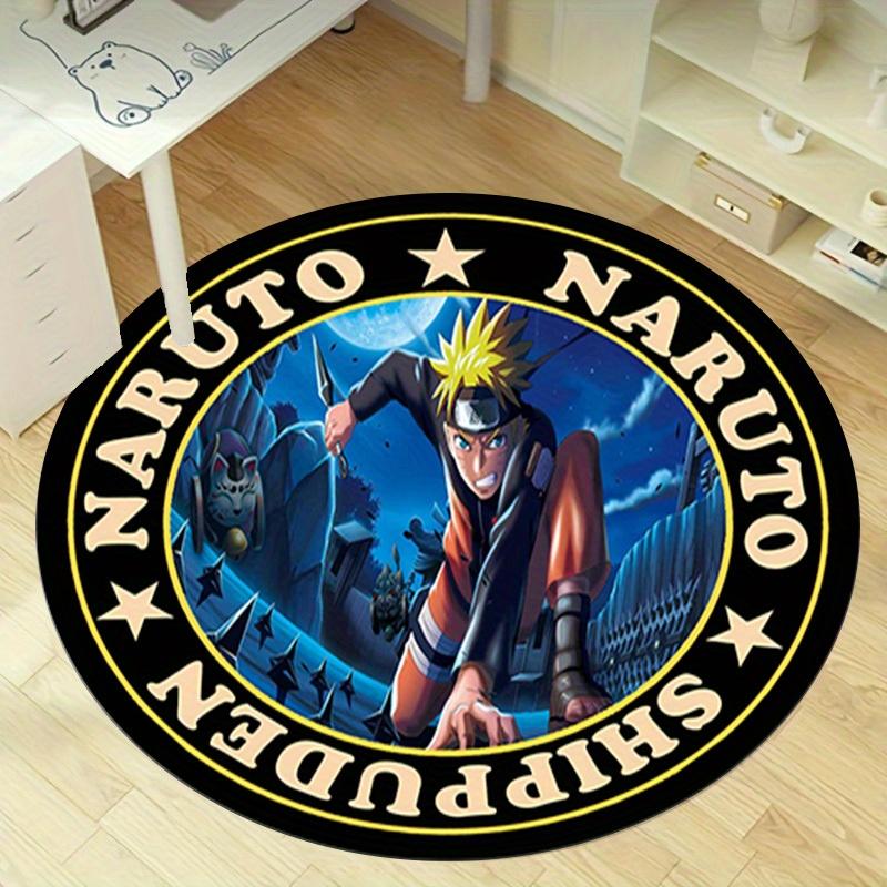1pc Naruto Shippuden Anime Theme Circular Rug - Home Decor, Office Round Mat, Outdoor Carpet Gift for FansRC2754 80cm by 80cm