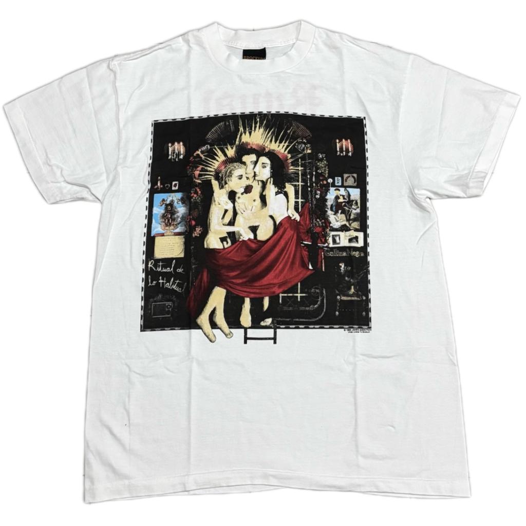 Vintage Jane's Addiction 1991 Ritual De Lo Habitual RARE White XL Shirt REPRINT