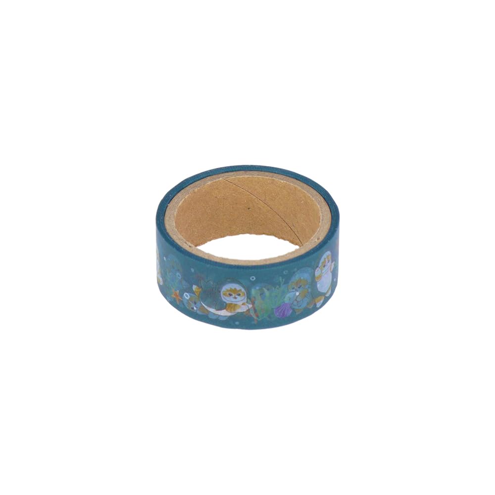 Stationery mofusand Cellophane Masking Shark S8593868 Sun-Star Tape, Cat,