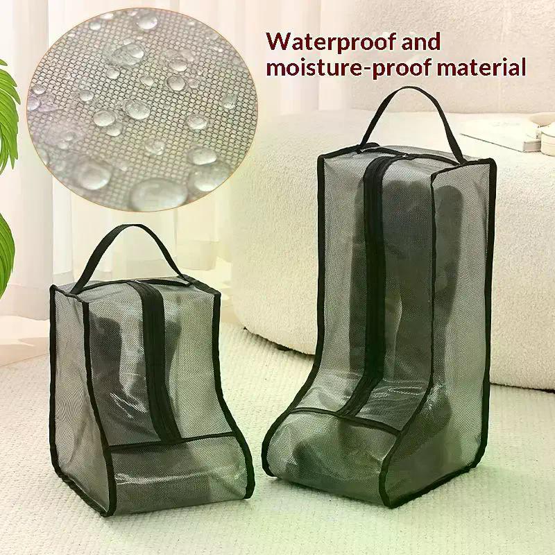 1Pcs Moistureproof Foldable Boot Organizer Portable Waterproof Shoes Dust Cover Dustproof Storage Bags For Travel
