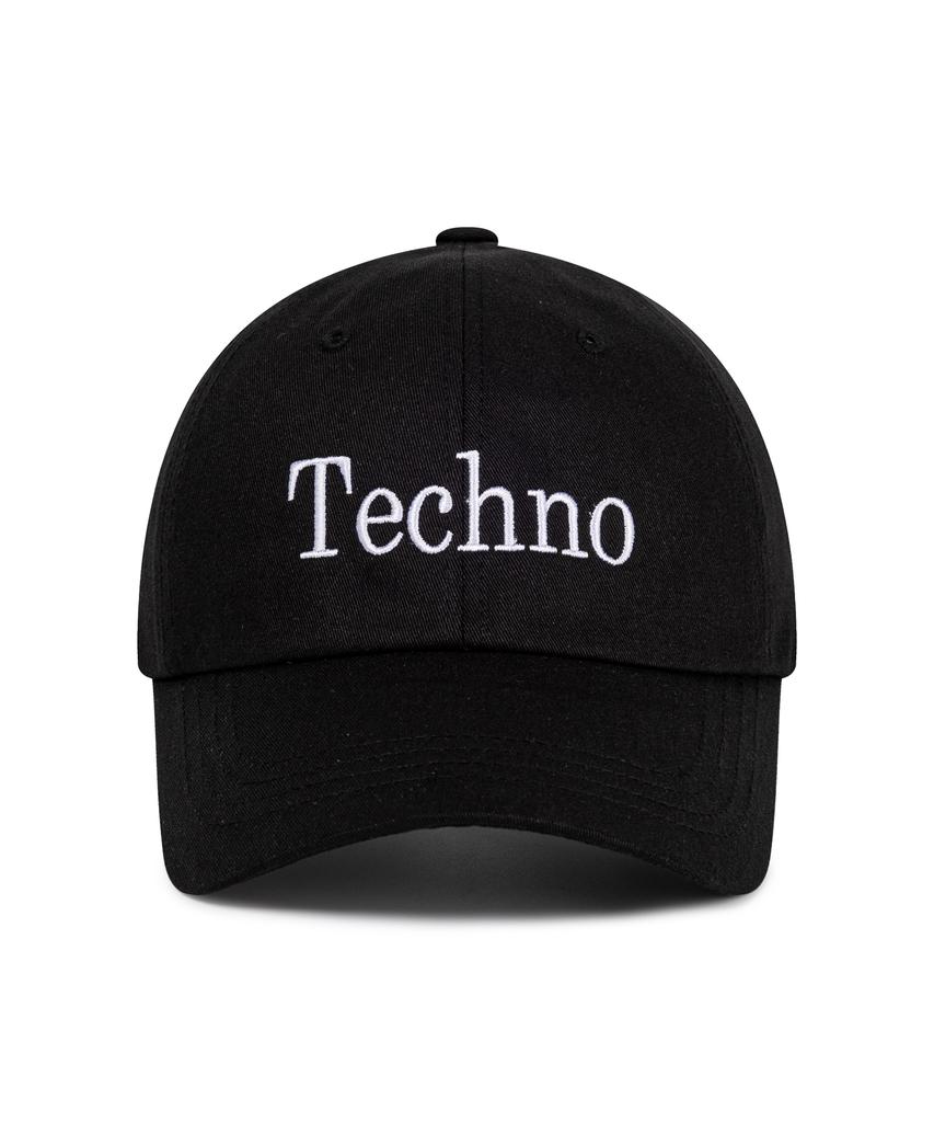 Tepoleu Techno Baseballkappe - Schwarz