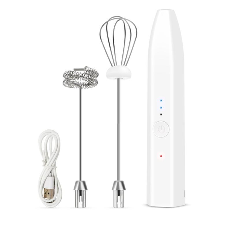 

Handheld Kitchen Beaters Convenient Mixing Tool Electric Dough Stirrer Electric Blenders Suitable for Whisking Beating 1