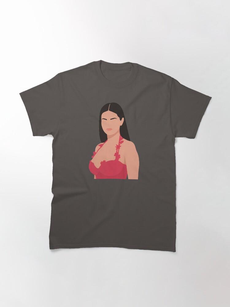 T-shirt Classica con Illustrazione Lineless di Selena Gomez