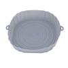 23Cm Air Fryers Oven Baking Tray Fried Chicken Basket Mat Air Fryer Silicone Pot  Replacemen Grill Pan Accessories