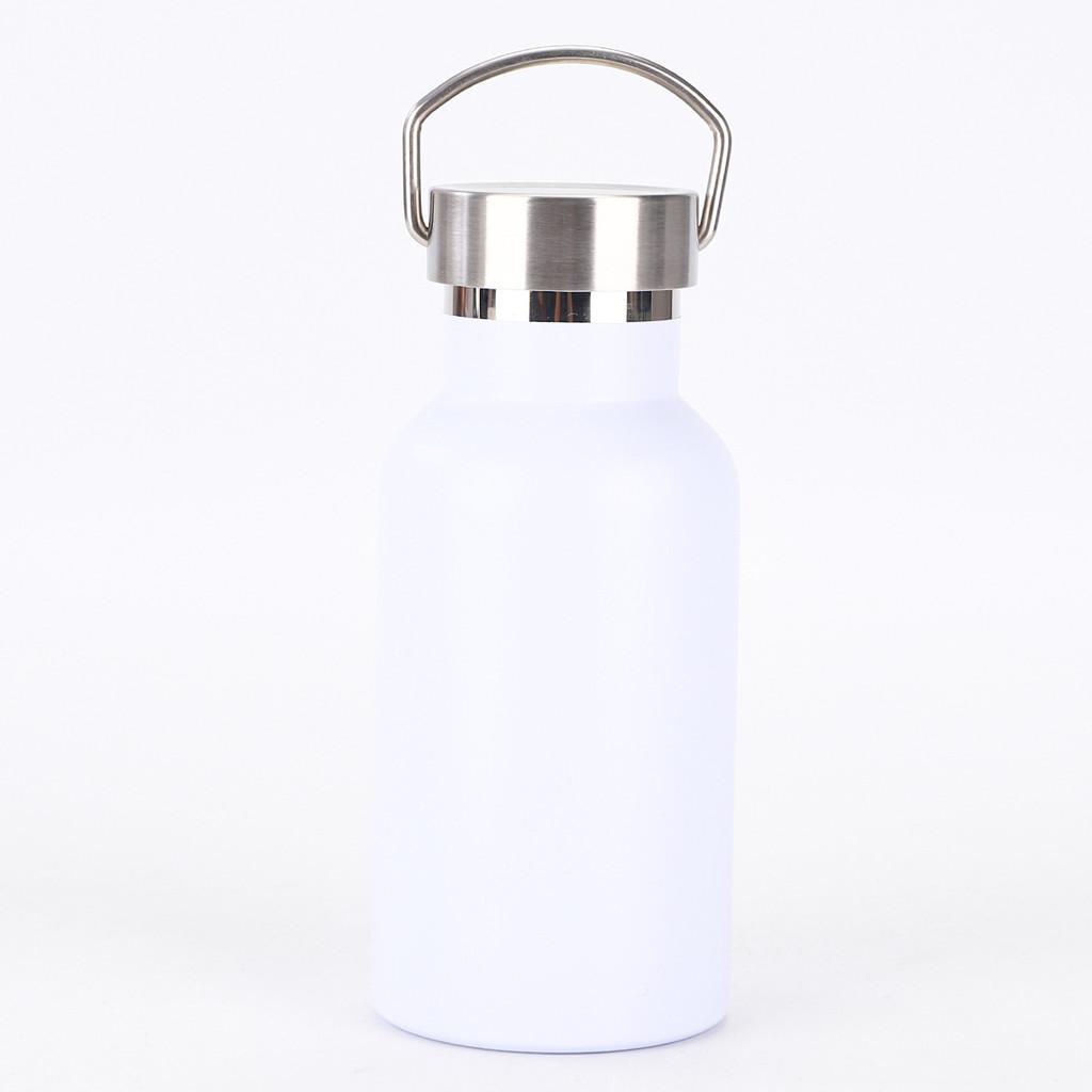Modern 304 Stainless Steel Vacuum Travel Mug With Handle For Outdoor Hiking And Sports