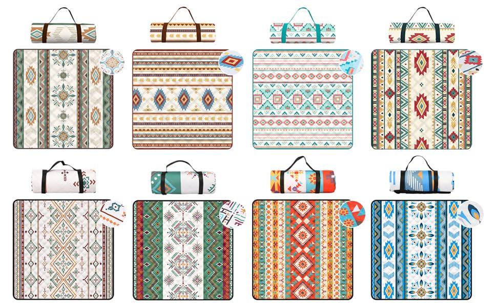 Fenghome Picnic Leisure Water Moisture For Tent Play Camping Easy To Compact Storage Mat, Sheet, Lightweight, 200x200cm, Repellent, Proof, Large, 4-6