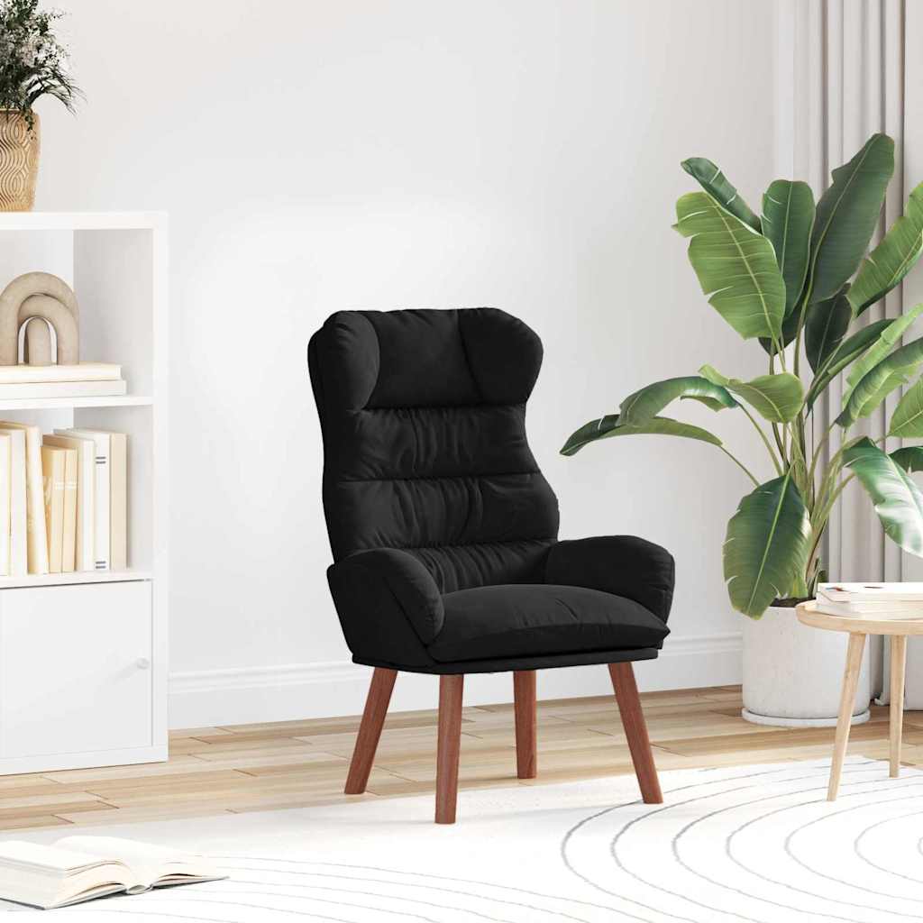 Armchair Black 69 X 74 X 93 Cm Velvet