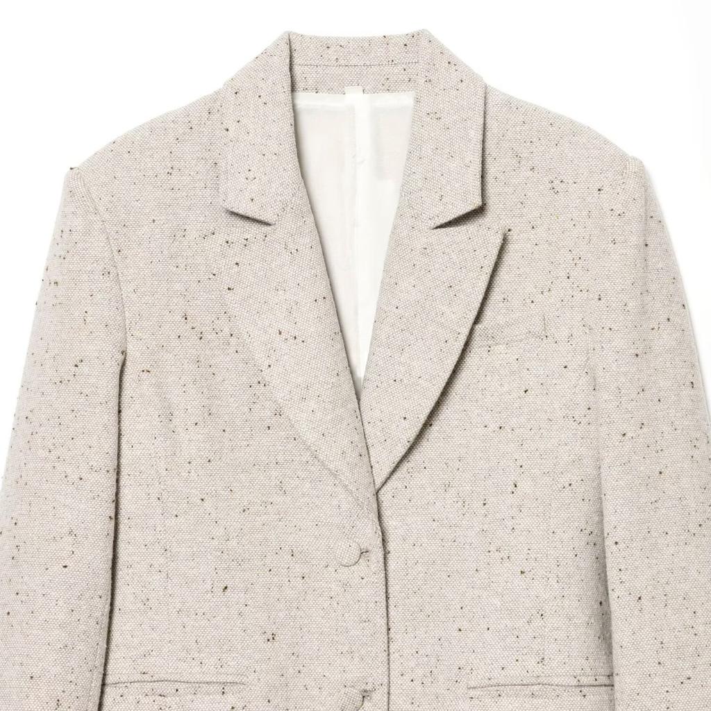 European and American Style, New Women's Clothing, Foreign Style, Fashionable, Wool Slim Suit Jacket 2119/796