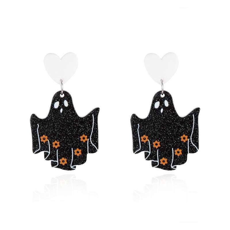 Stylish Acrylic Dangle Earrings For Costume Event Halloween Theme Accessories for Women Holiday Jewelry