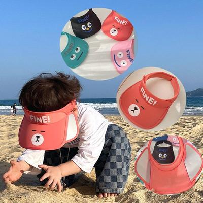 Moda Feminina Diária Infantil Casual Chapéu Boné de Sol Estendido