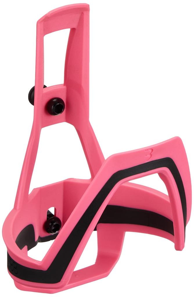 BBB Lightweight Bicycle Bottle Holder Bottle Cage Dual Bottle Cage Magenta/Black BBC-39
