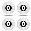 Door Cushioning Protection Silicone Shock Pad For Renault RS Megane 2 3 Kadjar QM6 Clio Koleos Espace Captur ZOE  Captur Twingo S888