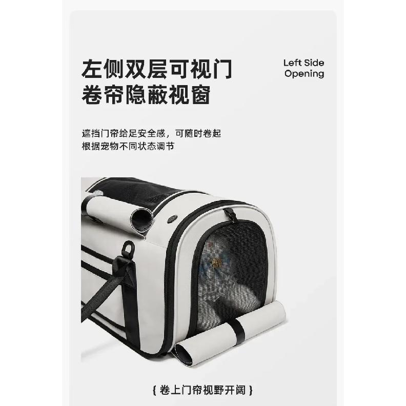 New Large Capacity Outdoor Cat Bag Breathable Portable Foldable Handbag Crossbody Pet Carrier for Cats