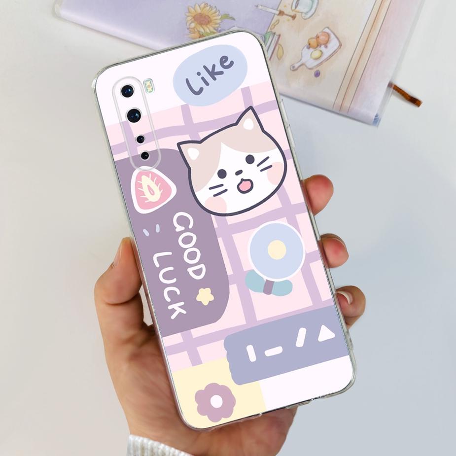 For OnePlus Nord Case AC2001 AC2003 Stylish Painted Cover Soft Siliicone Phone Case For Oneplus 8 Nord 5G One Plus Z Back Shell