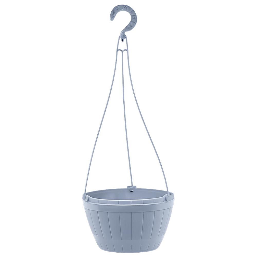 Grey Brown Hanging Flower Pots Self Watering Plant Flowerpot High Quality Planter  Balcony Decor