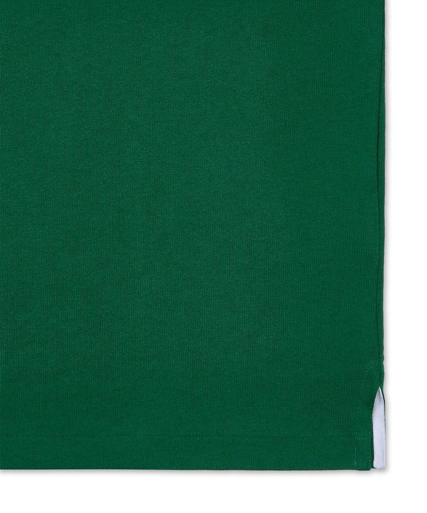 POLO RALPH LAUREN Classic Fit Polo Sport Rugby Shirt - Green