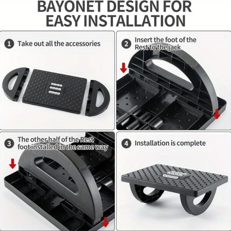 Office desk foot pedal