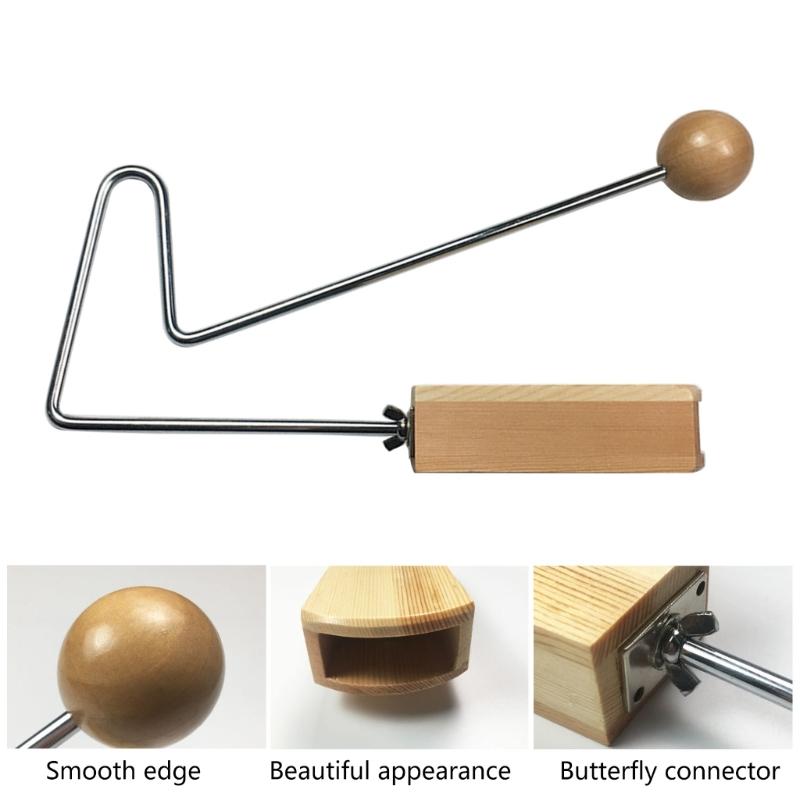 Wooden Vibrator for Kids and Adults Improve Hand Eye Coordination and Creativity with This Fun Musical Instrument Toy