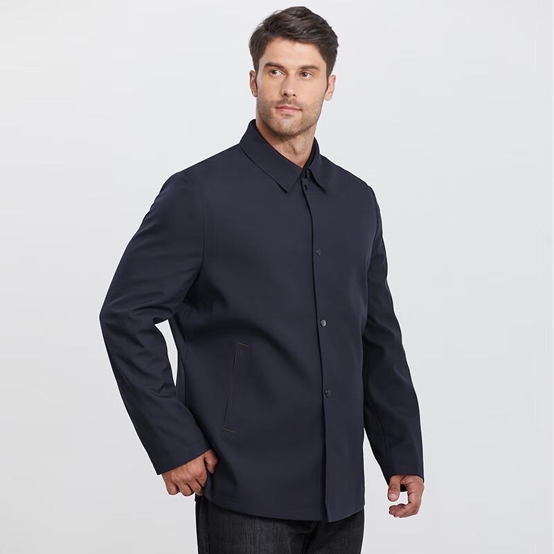 

Dibinze Men s Plus Size Business Casual Trench Coat 3XL