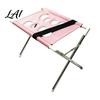 Pet Care Restraint System Dog Grooming Hammock Stand Wash Station with Mesh Platform Cat Shower Foldable Stainless Steel 8-Hole Table for Cats Dogs